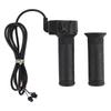Electric Throttle Grip with Forward Reverse Switch Anti Slip Waterproofing Electric Cycle Twist Handlebar 1.6m Cable SM
