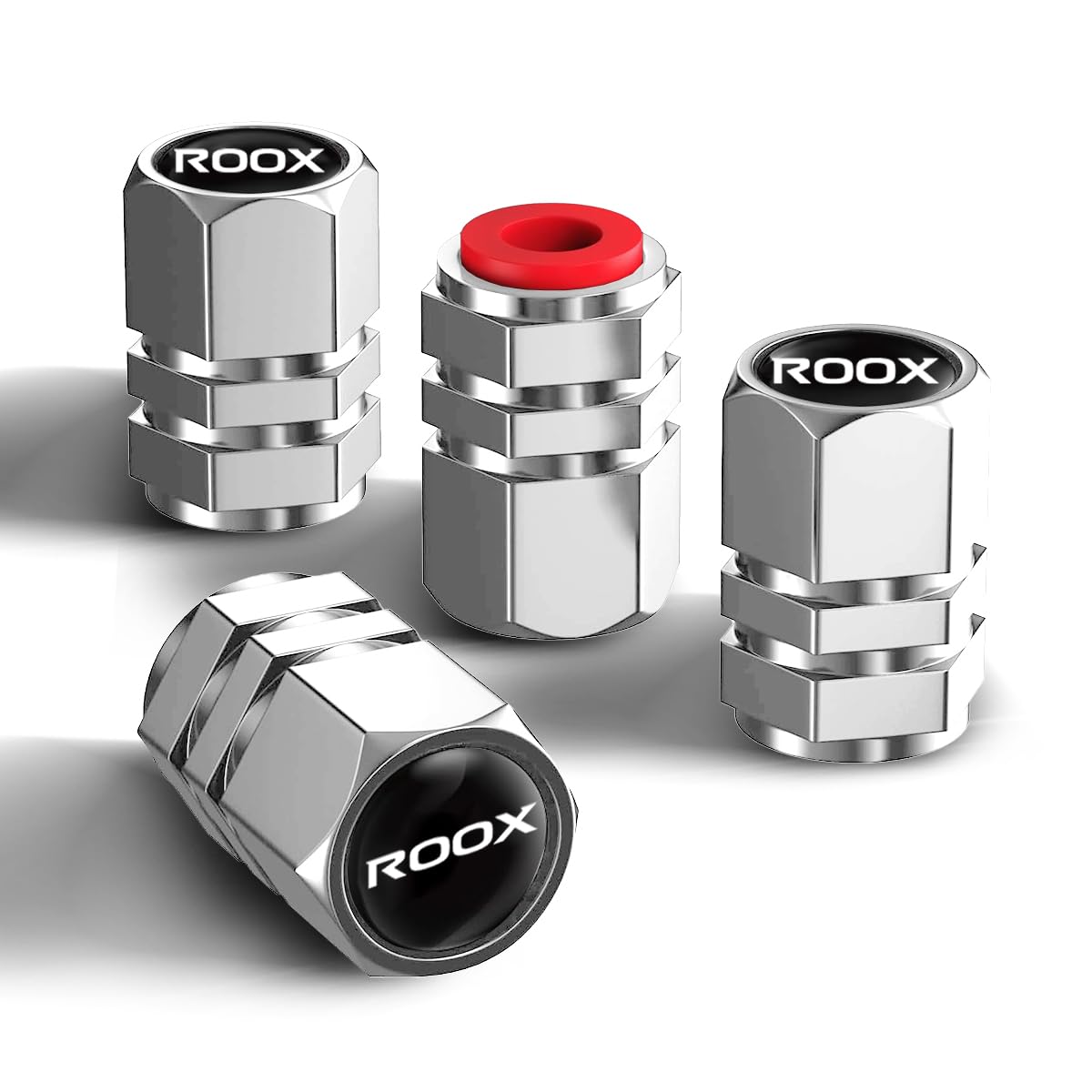 ROOX Air Valve Cap, Suitable for ROOX B40 and other rooks серебряный