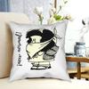 Mafalda Kawaii Cartoon Throw Pillow Cover Cushions for Sofa Creative Cushion Covers