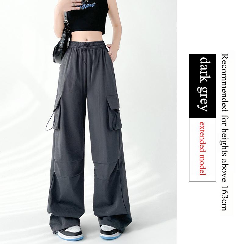 GMXIA Damenmode, lässig, einfarbig, bedruckt, hohe Taille, Hosen und Caprihosen