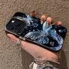 Aesthetic Butterfly Silver IMD Phone Case for  Poco F6 F5 X5 X6 M6 Pro Mi 14T 13T 12T Pro 14 13 12 11 Lite 5G NE Cover