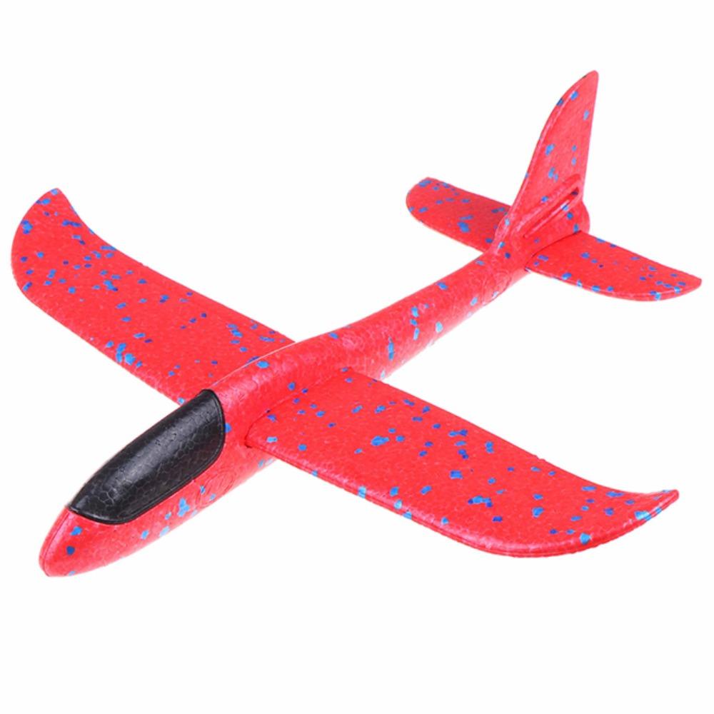 

Toys Plane Toys Plane Kids Gift Fly Aeromodelo Foam Aeroplane Hand Throw Airplane Foam Glider L красный