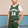 Nike Youth NBA Letter Number Print Quick-Dry Sports Kids Basketball Jersey Kids jersey Green 3Z2B7BZ2P-BCKGA