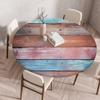 1 Stück Frühlings-Oster-Tischdecke mit Lamm- und Blumenmustern, Retro-Bauernhaus-Stil. Ideal für Osterveranstaltungen, Sommer-Camping-Picknicks und Geburtstagsfeiern