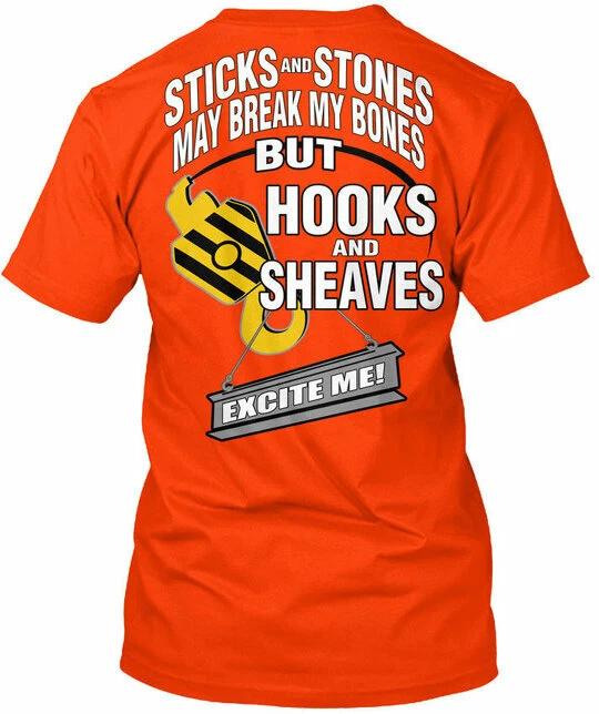 Crane Operator Hooks T shirt M