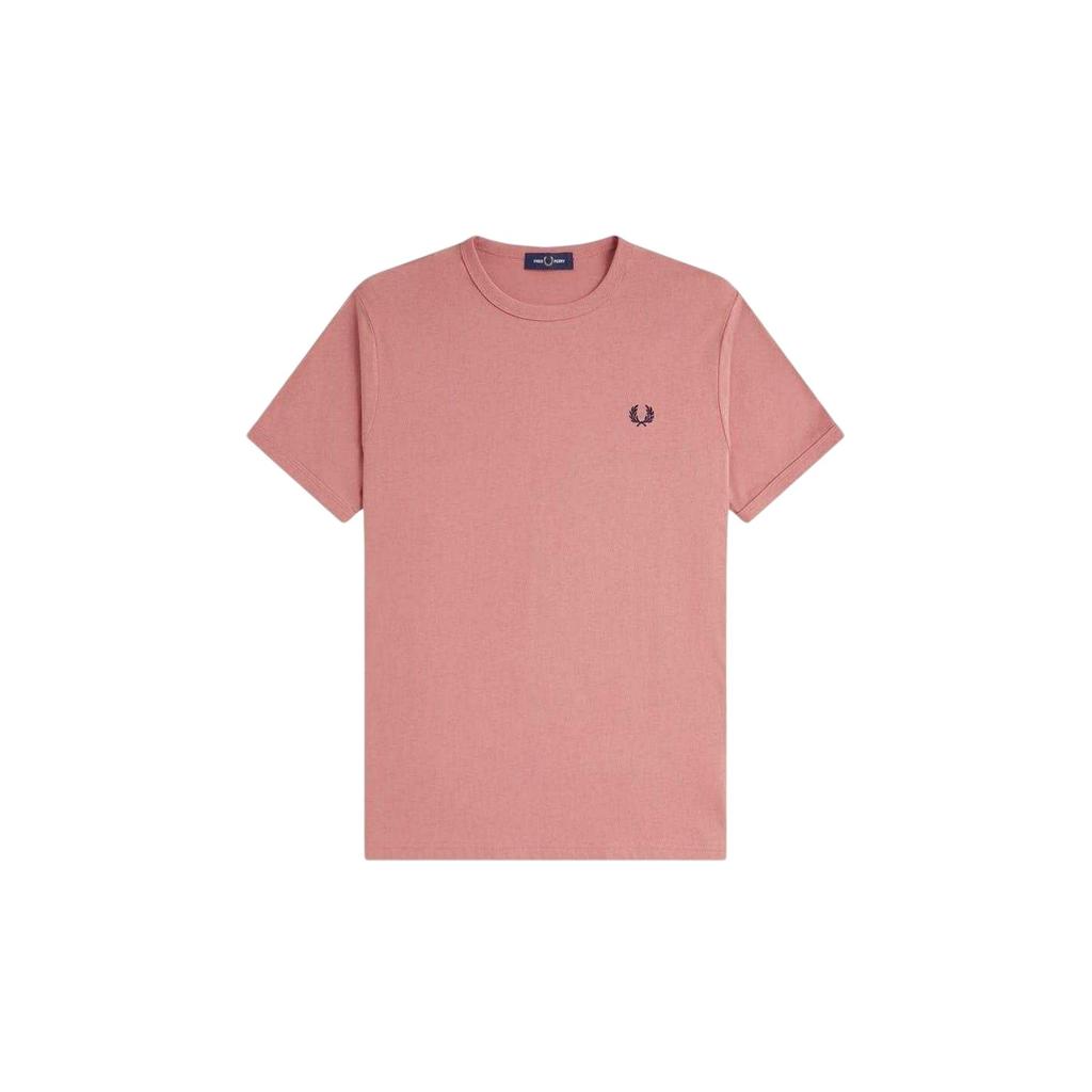Fred Perry Mens Embroidered Logo Cotton T-Shirt