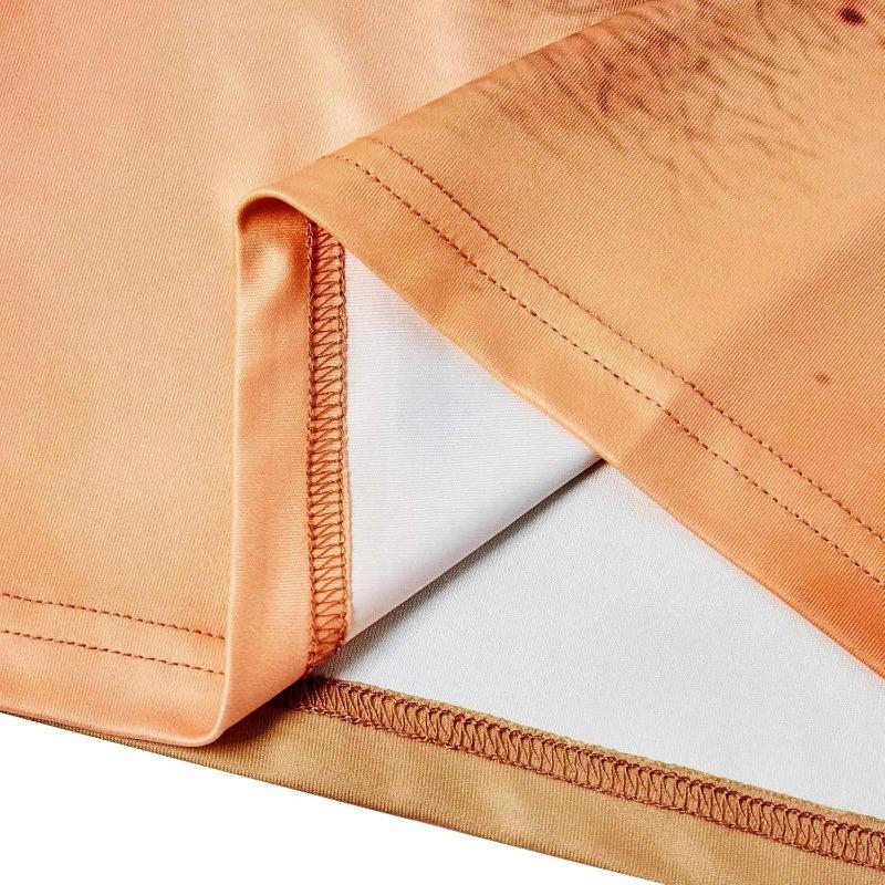 Fanient Pánská trička s chlupatou hrudí Vtipná trička s kulatým výstřihem Grafický vzor Krátký rukáv Rychleschnoucí a chladivá