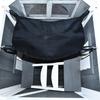 Outdoor Cat House 2-Story Cat House Made of Fir Wood, Weatherproof Cat Hut with Asphalt Roof, Gray, 59 X 55 X 109 Cm