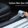 Universal Carbon Fiber Car Door Sill Protector - Anti-Scratch & Anti-Collision Decorative Pedal Strip