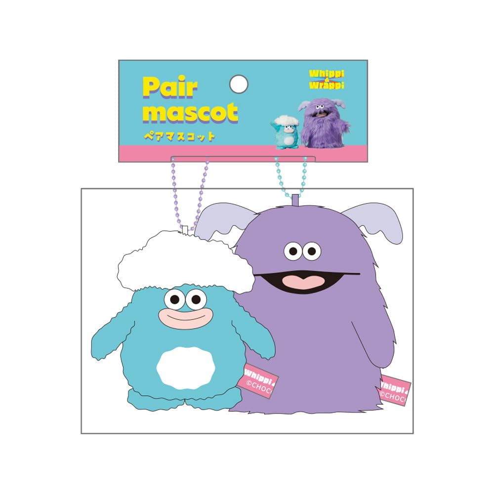 Tees Factory Whippi & Rappi Pair Mascots, Whippi & Rappi, H120 x W98 x D95mm, WW-5549016WW