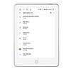 6 Inch E Book Reader with 300DPI Clear Screen 4+64GB Storage Built in Reading Light White