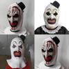 Terrifier Clown Latex Mask Halloween Party Costume Accessory For Cosplay And Themed Events