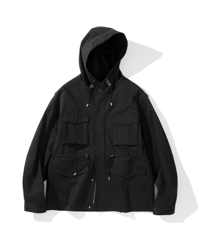 Uniform Bridge M65 Military Hood Jacket Black