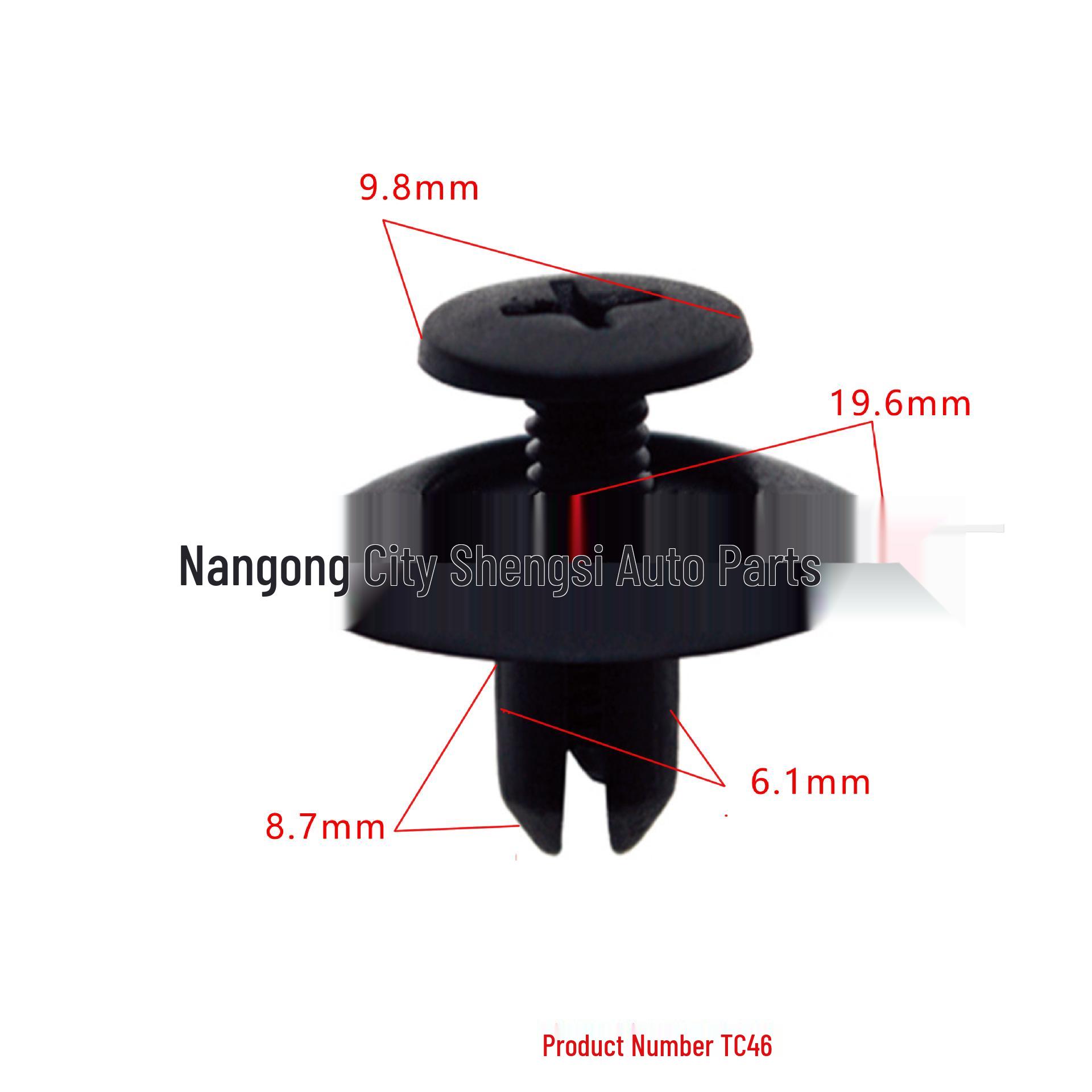 

Mazda Car Trim Panel Clip: Universal Fender Trunk Fastener 10000 units