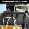 4pcs Multifunctional Car Seat Back Hook Double Head Phone Hanger Headrest Hanging Bag Storage Hanger Car Interior Accessories
