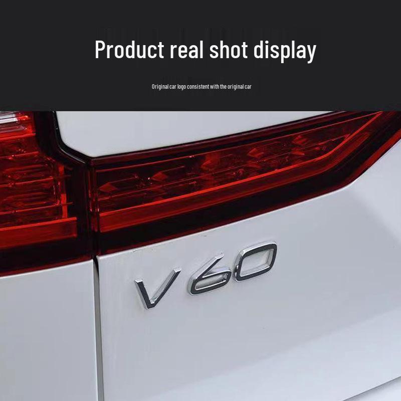Volvo S90/S80/S40/C30/C40 Custom Trunk and Displacement Emblems