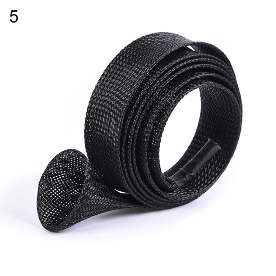 MUQZI Sports Accessory 170cm Stretchable Fishing Rod Sleeve Mesh Tube Anti-Scratch Cover Pole Protector