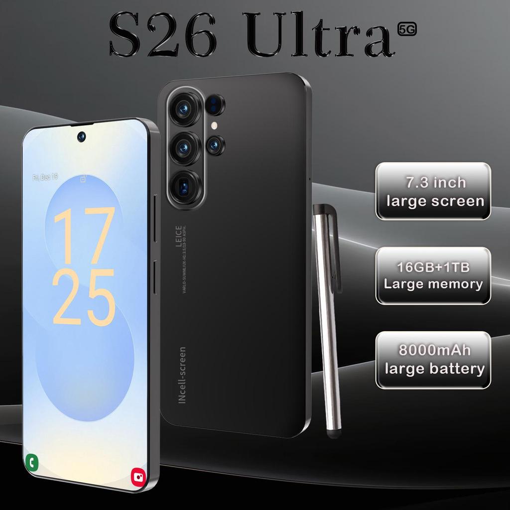 Cugo S26 Ultra Smartphone: 6,8" Android 15, 2 GB RAM, 16 GB Speicher, Auf Lager