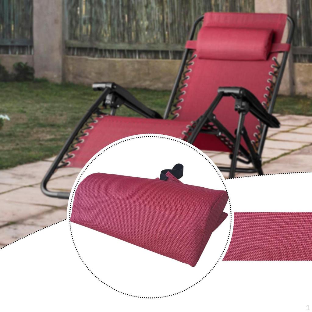 Head Pillow Cushion Portable for Patio Chairs Office Easy Installation Recliner Headrest