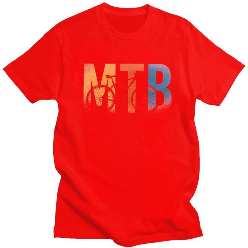 

Custom Fashion MTB Bicycle T Shirt Men ShortSleeve Mountain Bike Cyclist Tshirt Streetwear Tee Pure Cotton Oversized Tshirt S
