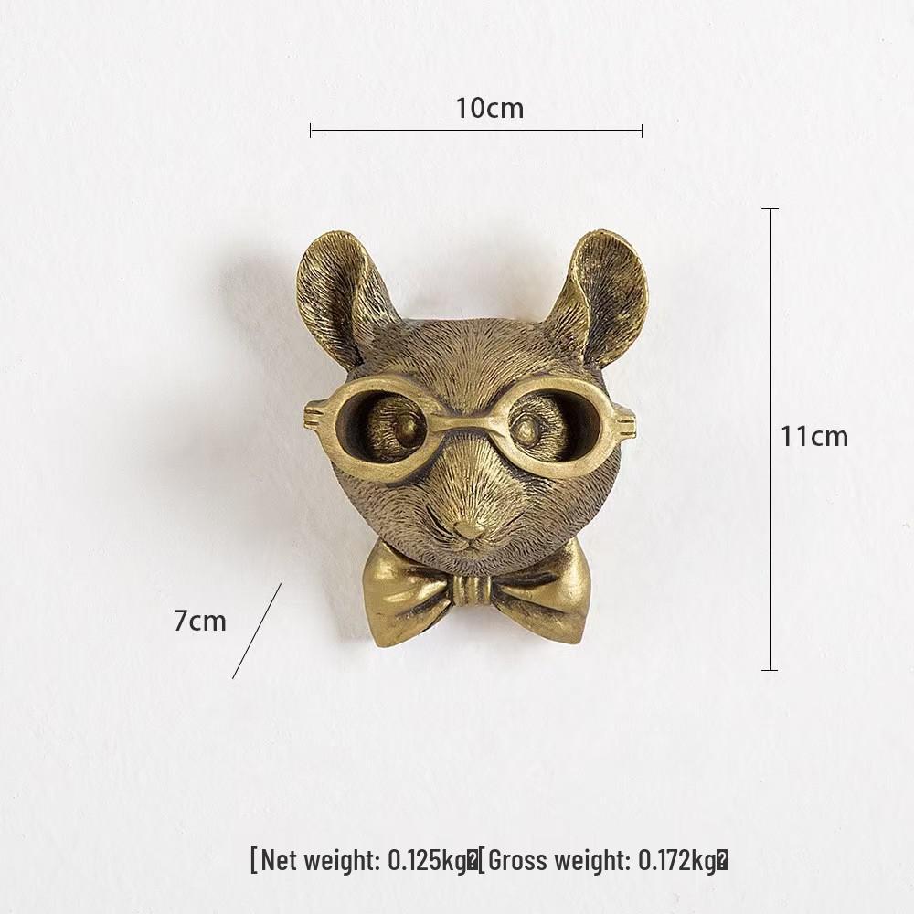 

Античная бронза, животное, смола, настенное украшение для дома