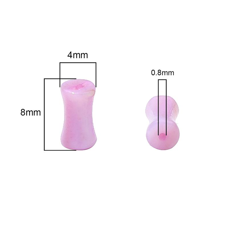 45Pcs Natural Colored Freshwater Bamboo Shell For DIY Necklace Bracelet Earrings Jewelry Making