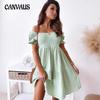 Women's Summer Backless One Shoulder Long Dresses
