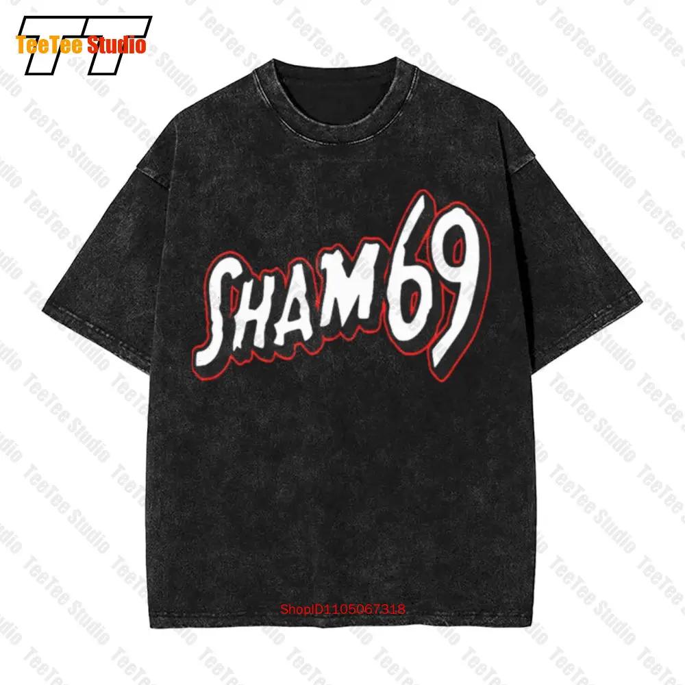 Sham 69 Punk Oi Skinhead Rock N Roll Vintage Oversized T-Shirt MGL2