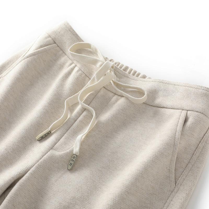 Woolen Wide-leg Pants for Women In Autumn and Winter New Wool Straight Pants Soft and Glutinous Casual Pants Full of Drooping Floor Pants