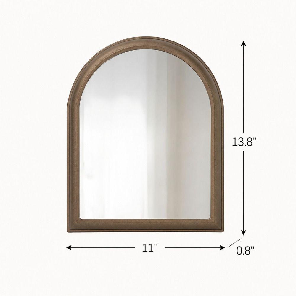 LED Glowing Light Up Ghost Mirror Battery Powered Glowing Ghost Mirror Wall Hanging Mirror  Bedroom