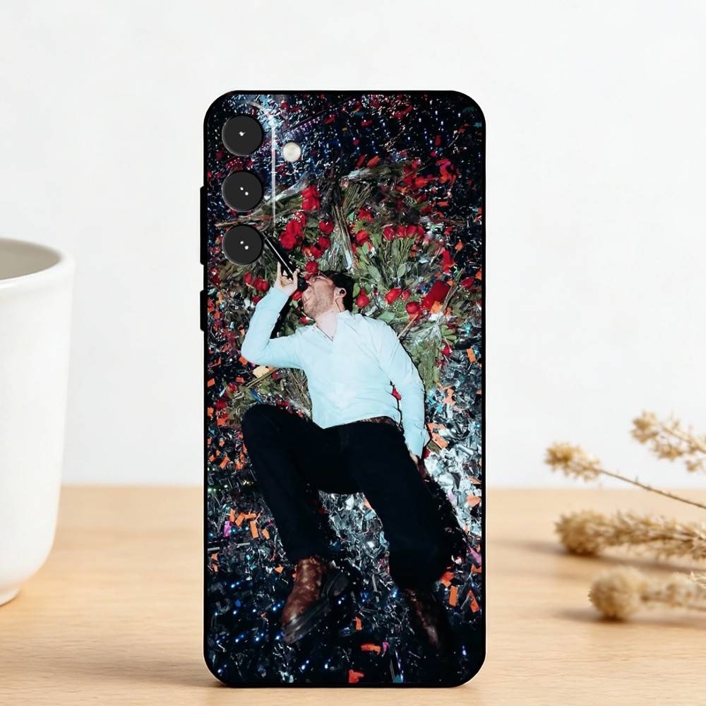 S-Singer Tito Double P Phone Case For Samsung Galaxy A73,A72,A71,A70,A53,A52,A51,Others Soft Black Cover