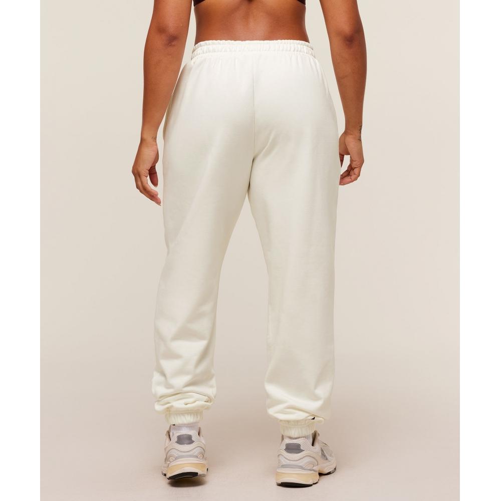 Gymshark Gslc Lifting Club Cuffed Joggers Soft White B4b9o Wcmy