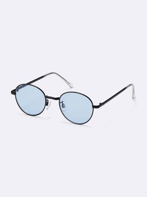 GU by Uniqlo Ochelari de soare rotunzi din metal tăiat UV