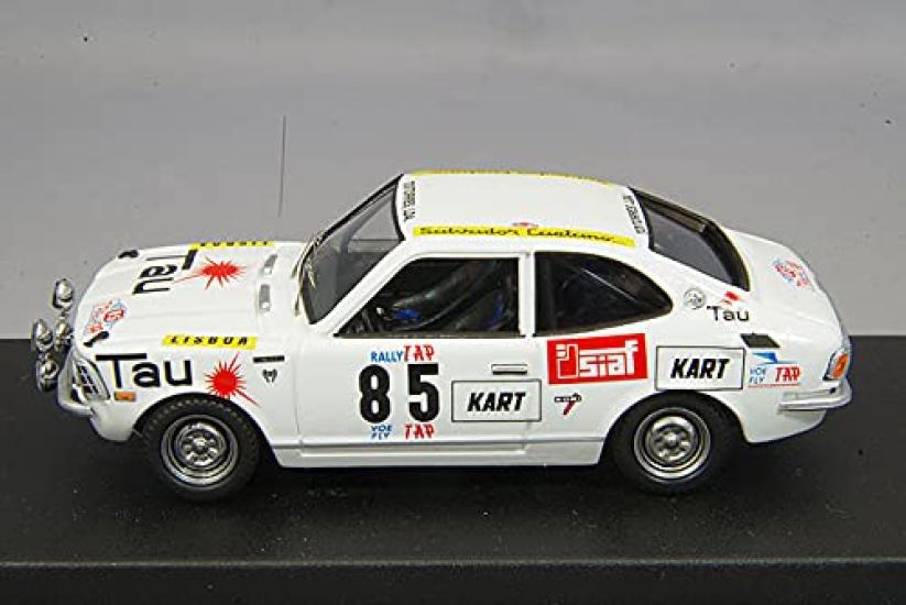 Trofeu Toyota Corolla 1200 1973 TAP Rally 18th Place 1/43 #85 P.Cortez/T.Gomes