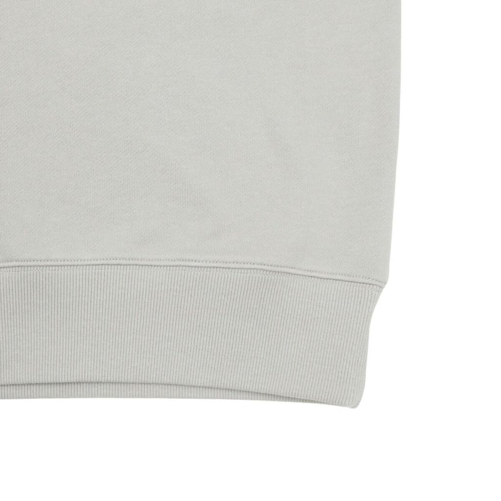 NEW ERA Sweatshirt Crew Neck Box Logo Embroidery XXL Medium Silver