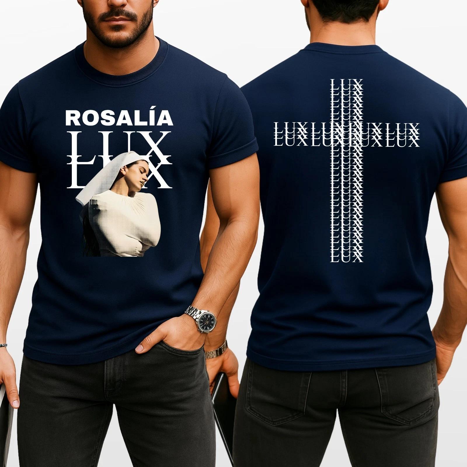 Sides Rosalía LUX 2026 Tour Double Sided Unisex T-Shirt L
