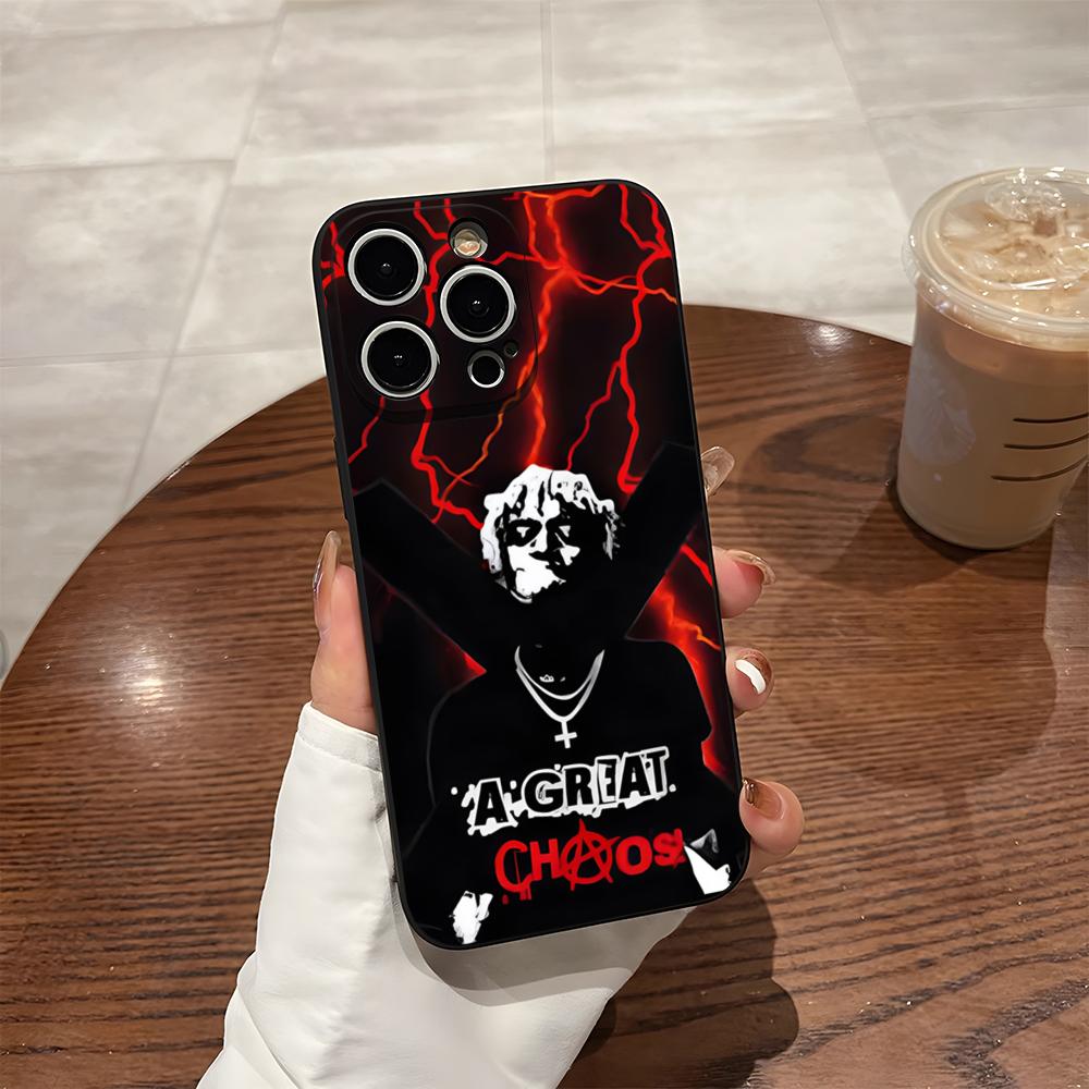 Ken Carson A Great Chaos Phone Case For 17 Pro Max Iphone 14 16 Pro Max 12 15 Plus 13 Pro 11 Xr X Xs Back Cover
