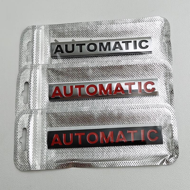 3D Metal Automatic Logo Car Rear Trunk Emblem Badge Sticker Decal For VW Honda tyu1 Renault Hyundai Skoda KIA Toyota Accessories 1tyu