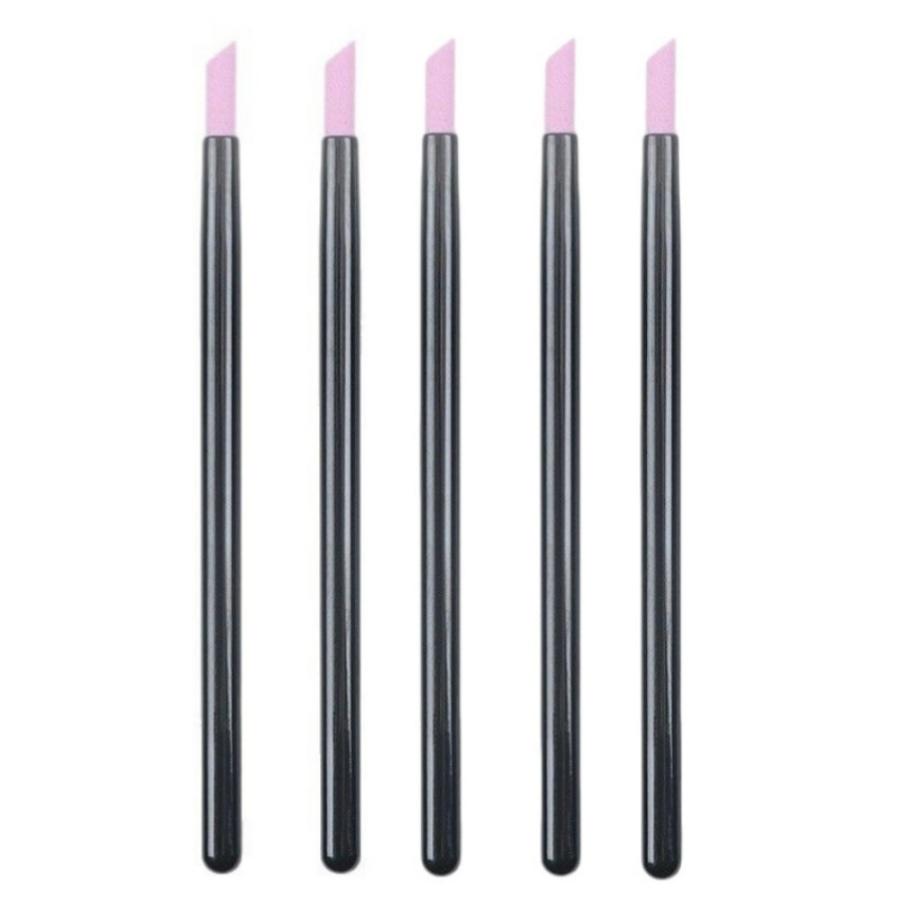 1pc Nail Art Polishing Stick Nail Surface Carving Pen Fine Exfoliating Nail Quartz Pen Manicure Implement