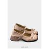 One-word Single Shoes, Autumn and Winter New Models, Gentle Evening Breeze, Light Mouth, Comfortable with Skirts, Fashionable Niche Thick Heel Single