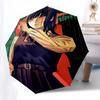 1 Stück Outdoor-Schirm mit Anime-Charakter-Design - Automatisches Öffnen/Schließen, Tragbares Dreifach faltbares Design, 8-Rippen-Eisenrahmen - Perfektes Geschenk für Fans,