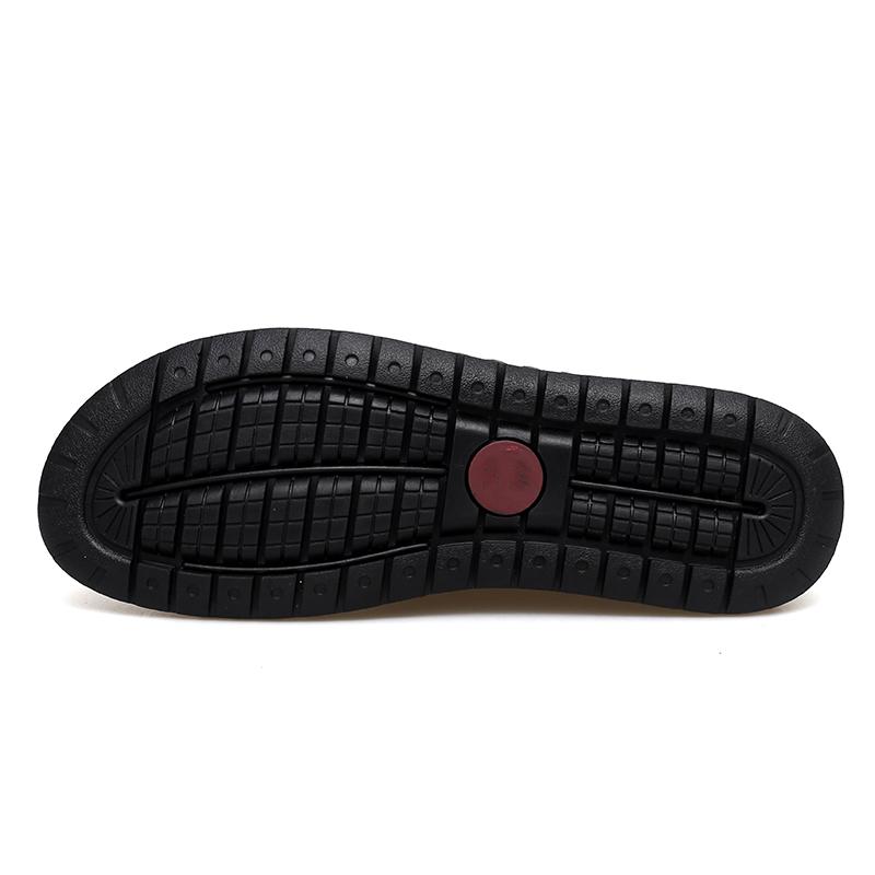 Men's Handmade Leather Shoes Comfortable Loafers Slip On Flats Outdoor Walking Shoes Moccasins