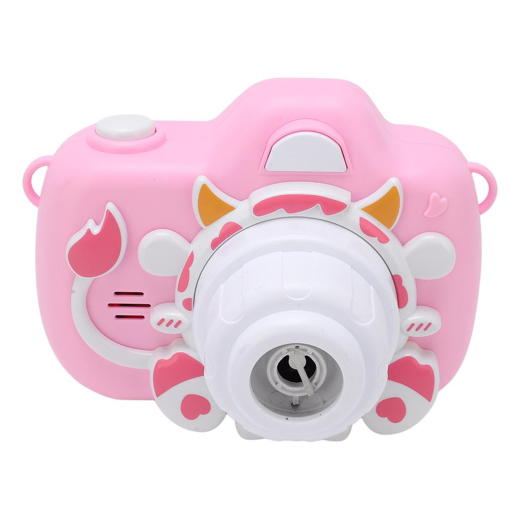 Kinder Kamera Blasenmaschine Hosenträger Design Outdoor Seife Blasen Spielzeug mit leichter Musik