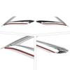 2PCS Front Fog Light Cover Trim for 2025 Honda CR-V, Chrome ABS, Polished Chromium Finish, Stylish & Scratch Resistant