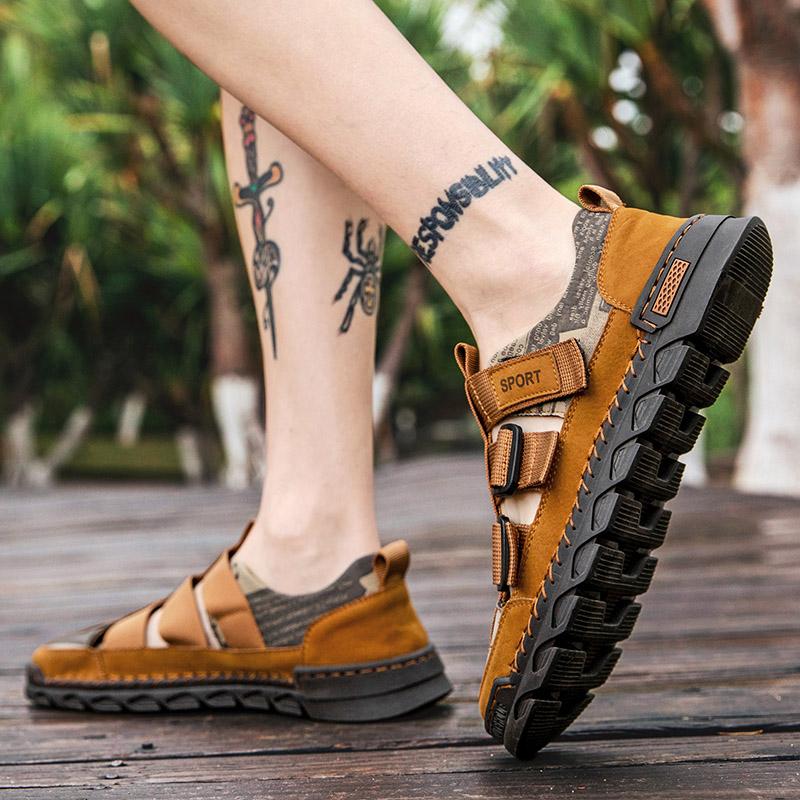 Summer Casual Shoes Men Outdoor Shoe Sports Sandals Gladiator Sandals Open Toe Platform Outdoor Light Beach Sandal Rome Footwear