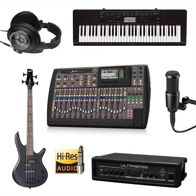 Jack 3.5 To 6.35 Audio Adapter 6.5mm To 3.5mm Jack Converter Male To Female Connector Gold Plating Headphone Microphone AUX Plug