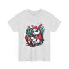 Cool Bunny In Hoodie T-Shirt Streetwear Skate Rabbit Graphic Tee