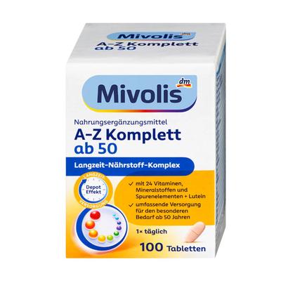 Mibolis A-Z Depot Multivitamin 100 Tabletten (Ab 50 Jahren)