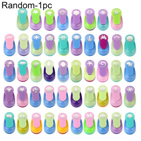 Kid Craft DIY Scrapbook Cards Making Paper Shaper Mini Hole Punch Cutter Toy
