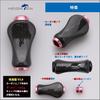 HEIGHTEN Reel Handle Knob 20mm Carbon Universal For SHIMANO Type A DAIWA Type S Gourd Series Sakura Pink 1083 4.7g 1.5K